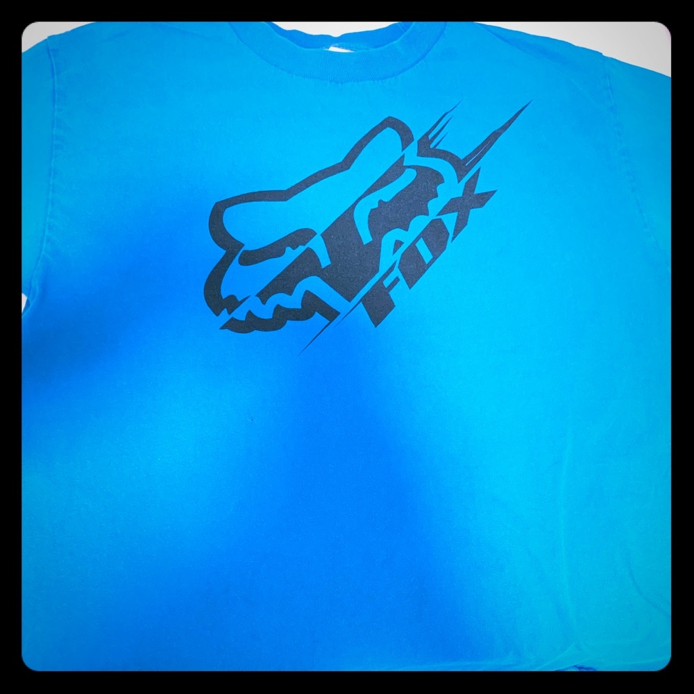 Bright Blue Fox T-shirt